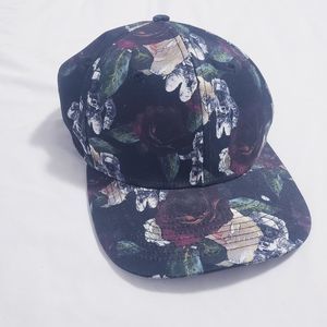 Oddities 3000 Floral Space Cadet Snapback Hat